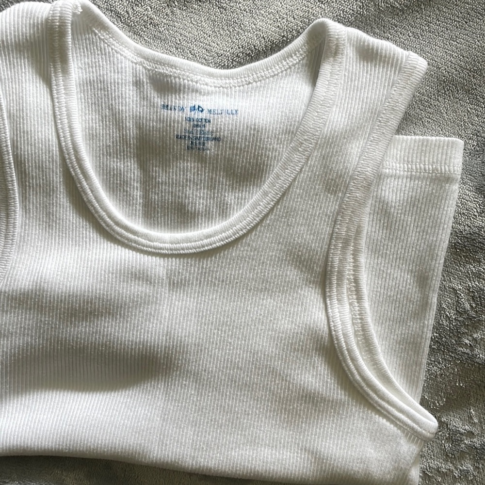 Brandy Melville Ribbed Tank Top